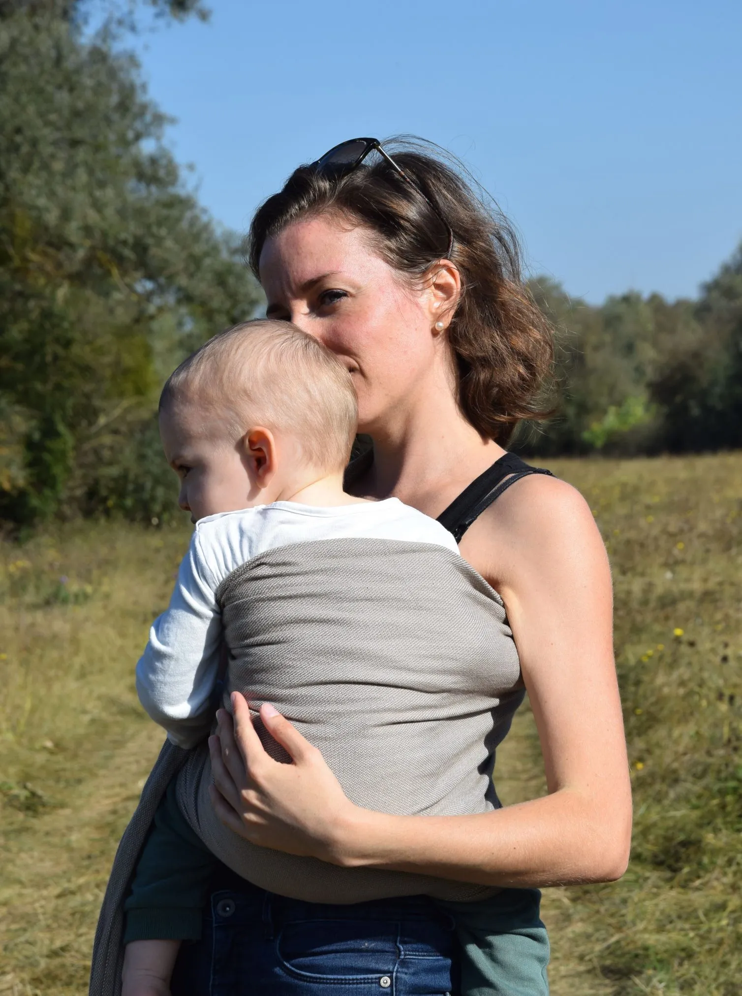 portage sling bébé